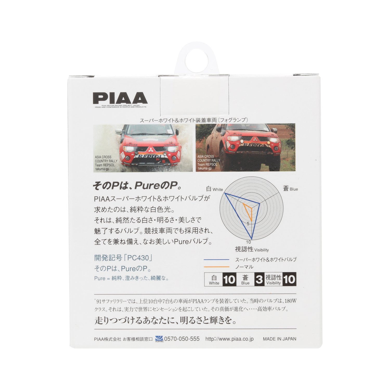 Amazon | PIAA ヘッドライト用 ハロゲンバルブ IH01 4300K スーパー